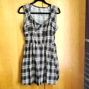 Plaid Summer Mini Dress